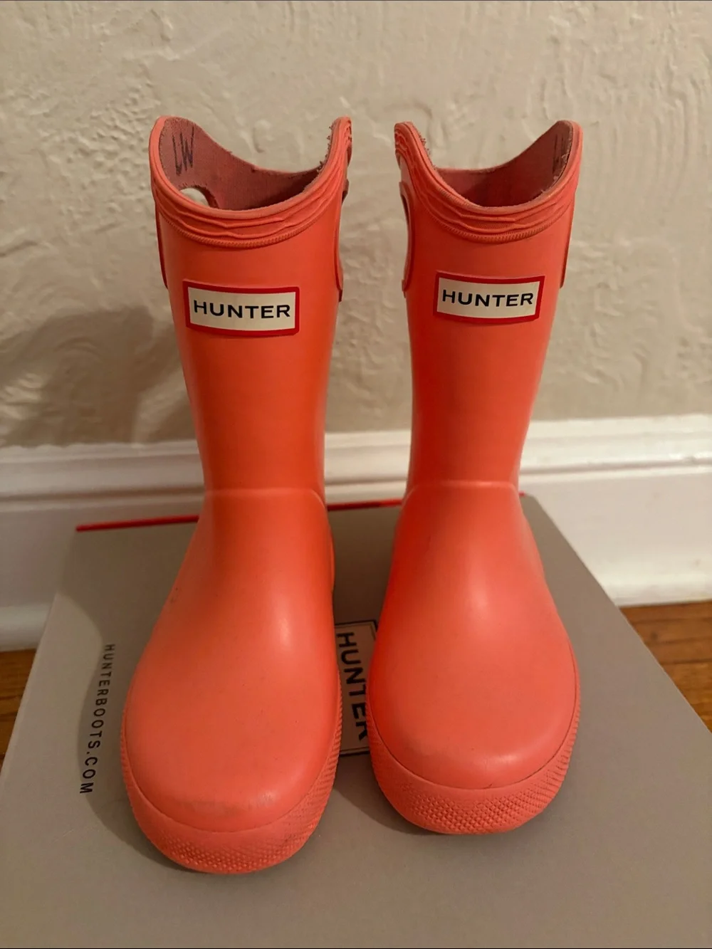Hunter Kids' Coral Pull-On Rain Boots